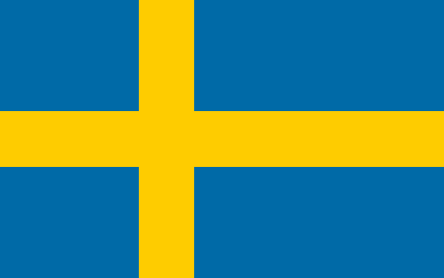 Verband Deutscher Ubootfahrer - Flagge Schweden