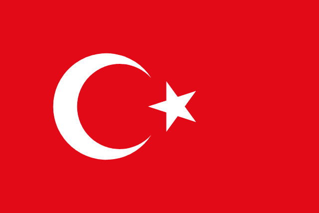 Verband Deutscher Ubootfahrer - Flagge Türkei