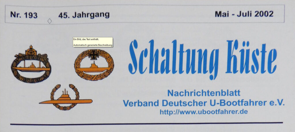 VDU Verbandszeitschrift Schaltung Küste 6